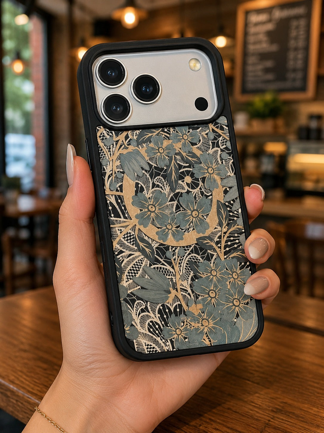 Premium Shockproof Flower Printed Magsafe Mobile Cover