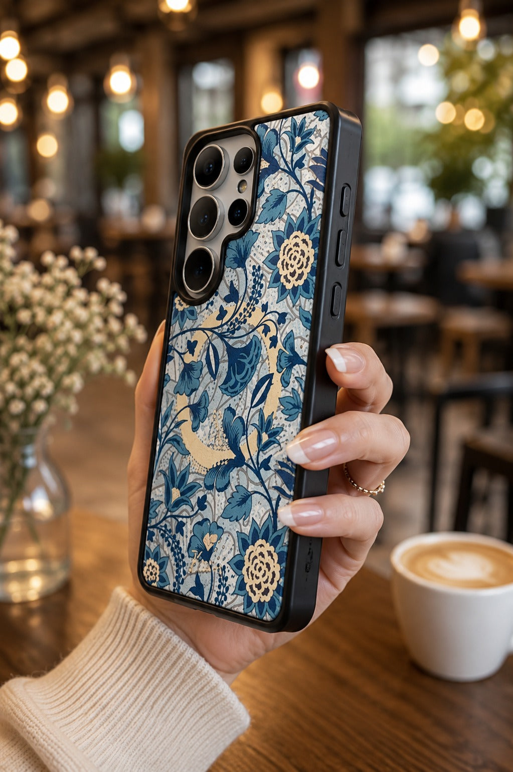 Samsung Galaxy S26 Ultra Premium Shockproof Flower Printed Magsafe Mobile Cover