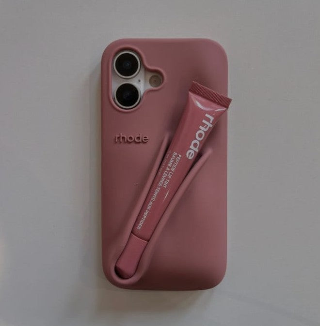 Premium 3D Silicon Lip Gloss Phone Case with FREE Tinted Lip Balm