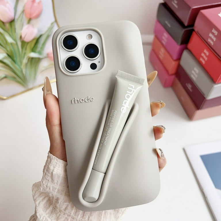 Premium 3D Silicon Lip Gloss Phone Case with FREE Tinted Lip Balm