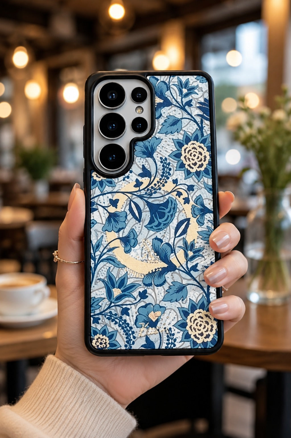 Premium Shockproof Flower Printed Magsafe Mobile Cover