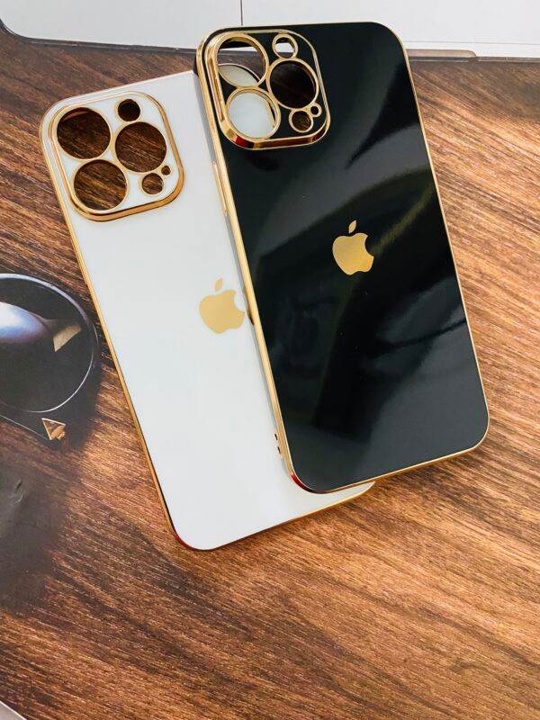 iPhone 12 Pro Premium Camera Protection Silicon Case - White - Guleel