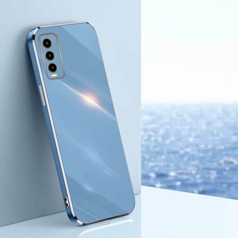 Premium Silicon Case Cover - Blue - Guleel