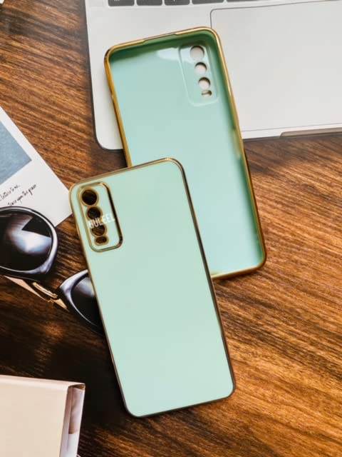 Premium Silicon Case Cover - Mint Green - Guleel