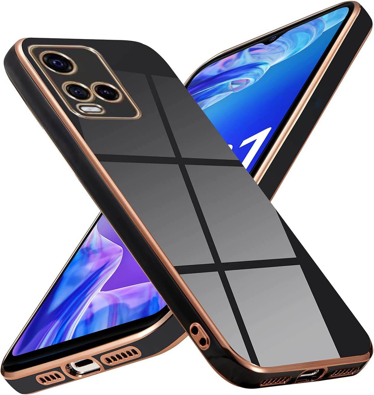 Premium Silicon Case Cover - Black - Guleel
