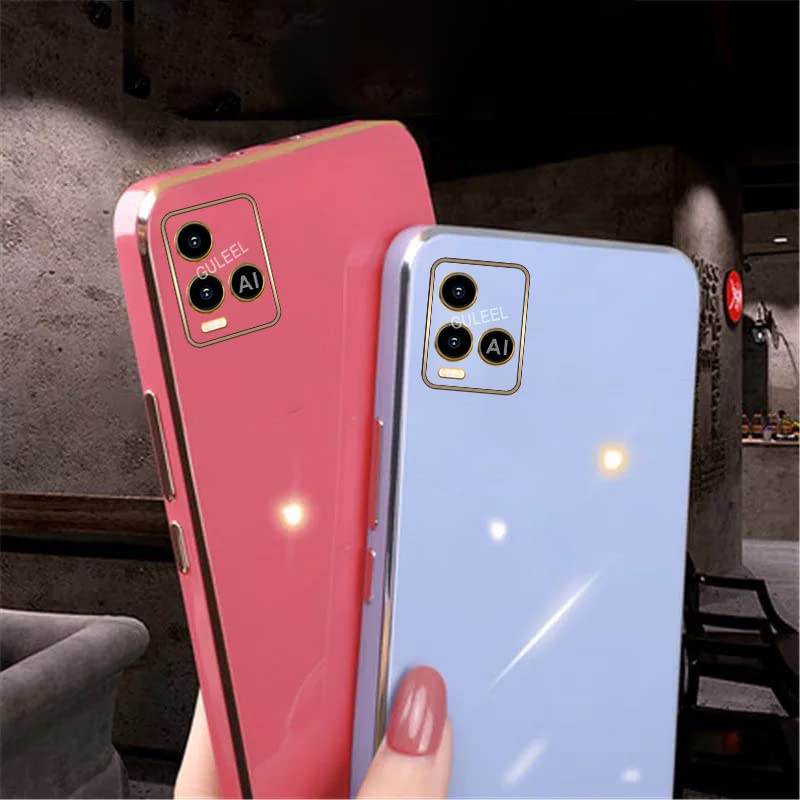 Premium Silicon Case Cover - Blue - Guleel