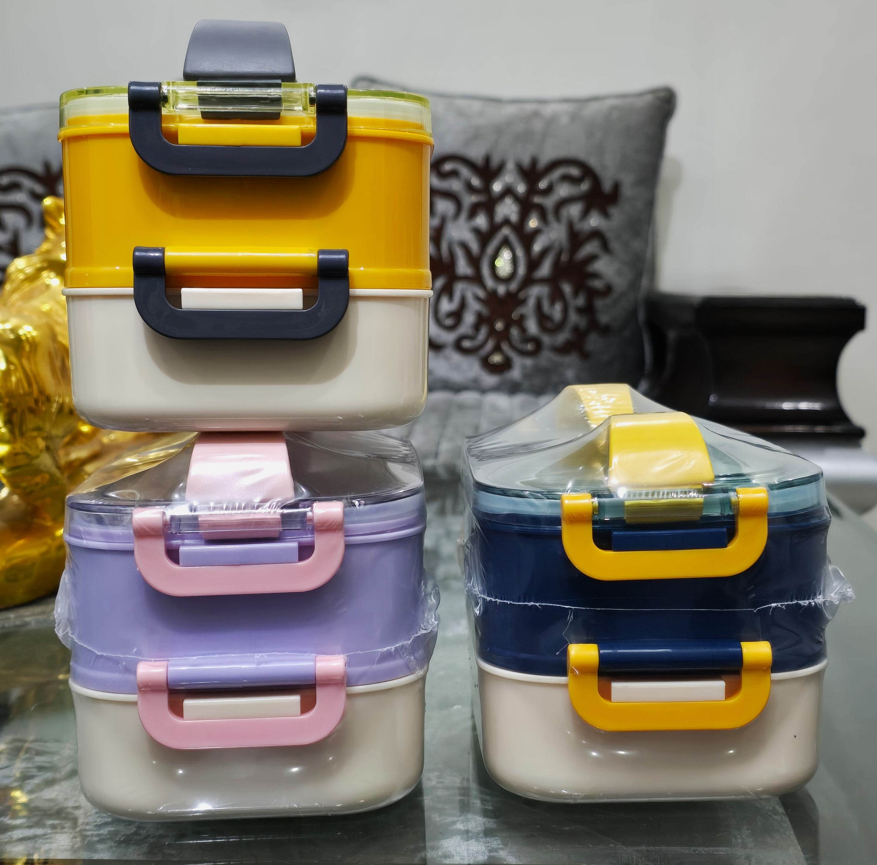 Double-Decker Lunch Box - Lavender - Guleel