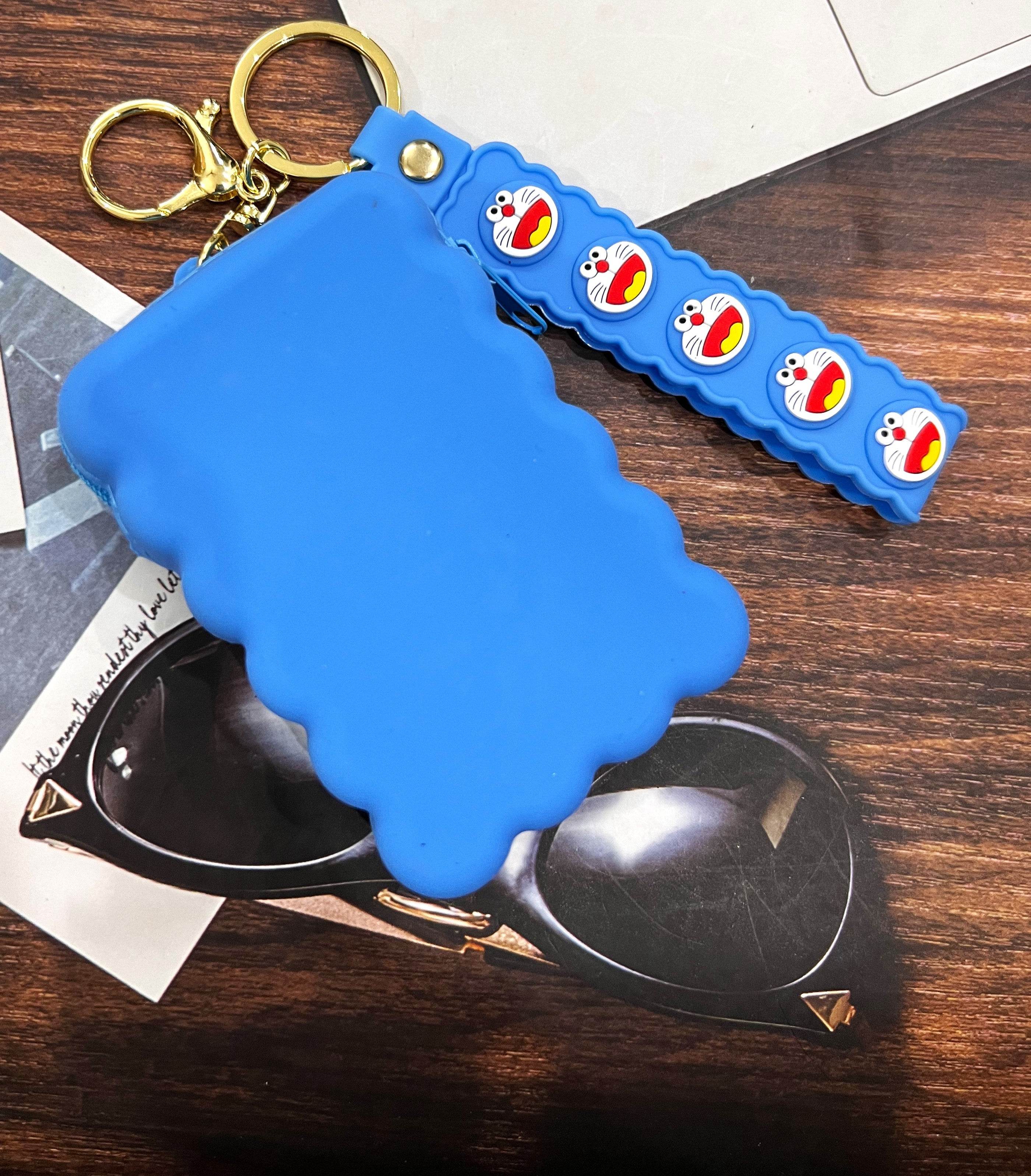 Universal Cartoon Accessories Organizer for Portable Charger, Cables, Earphone, Cord, SD Card - Doraemon - Guleel