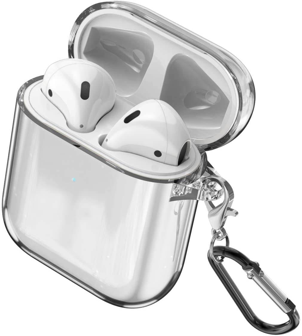 Airpod's 1 Soft Silicone Transparent Case Cover - Guleel