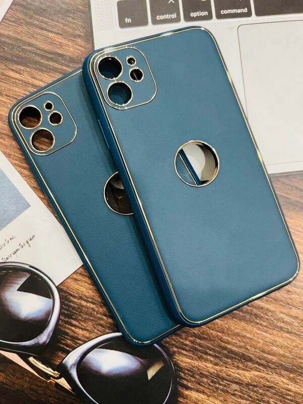 iPhone 11 Premium Leather Finish Case - Green - Guleel