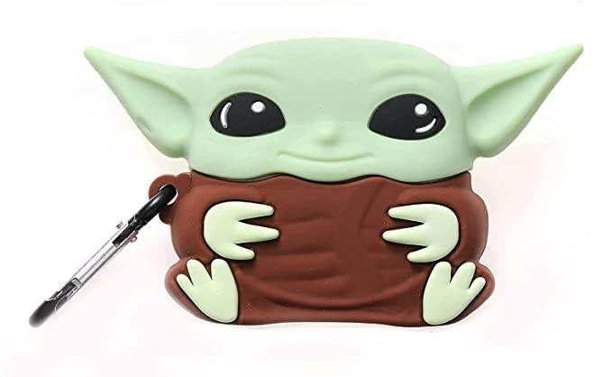 Airpods Pro Baby Yoda Silicon Case - Green - Guleel