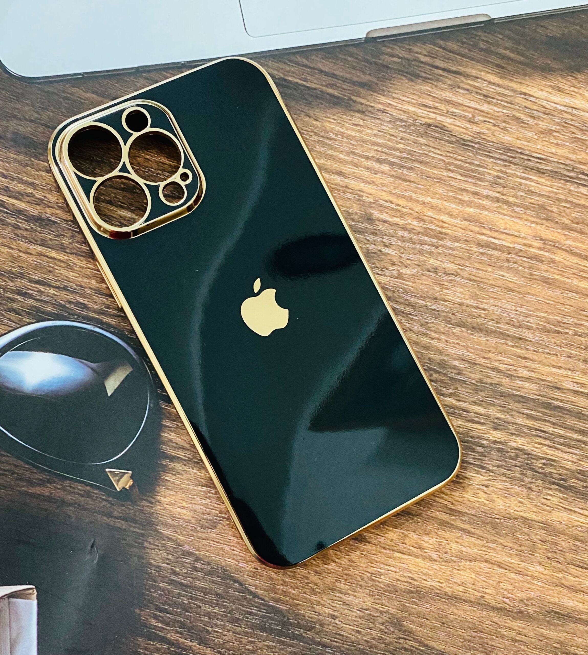 iPhone 11 Pro Premium Camera Protection Silicon Case - Black - Guleel