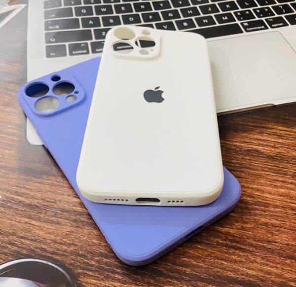 iPhone 13 Pro Max Premium shockproof Silicon Case - White - Guleel