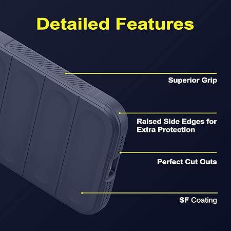 OnePlus Nord CE 3 Lite 5G Liquid Silicon Back Case- Blue - Guleel
