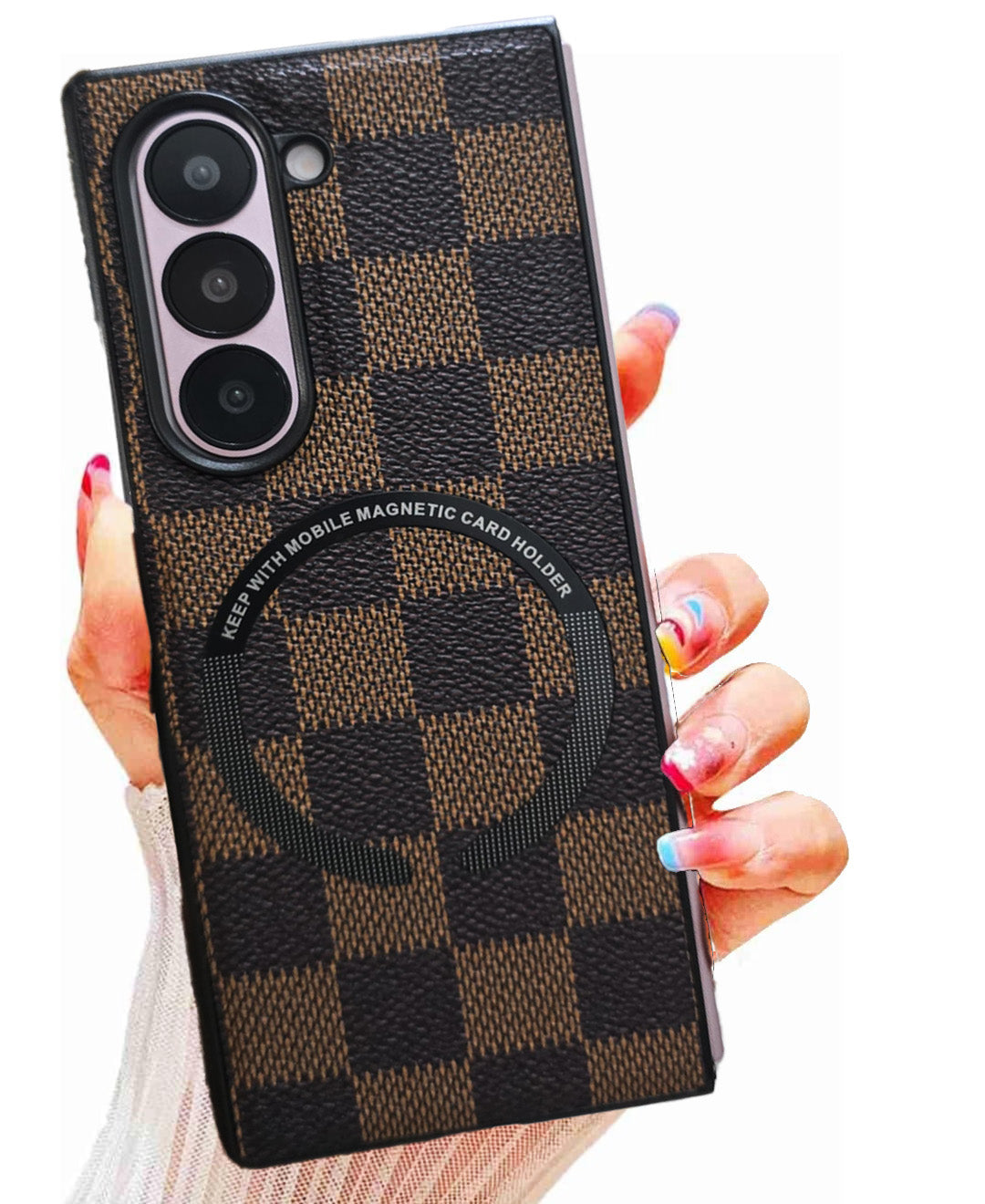 Premium Leather Finish Magsafe Case Cover