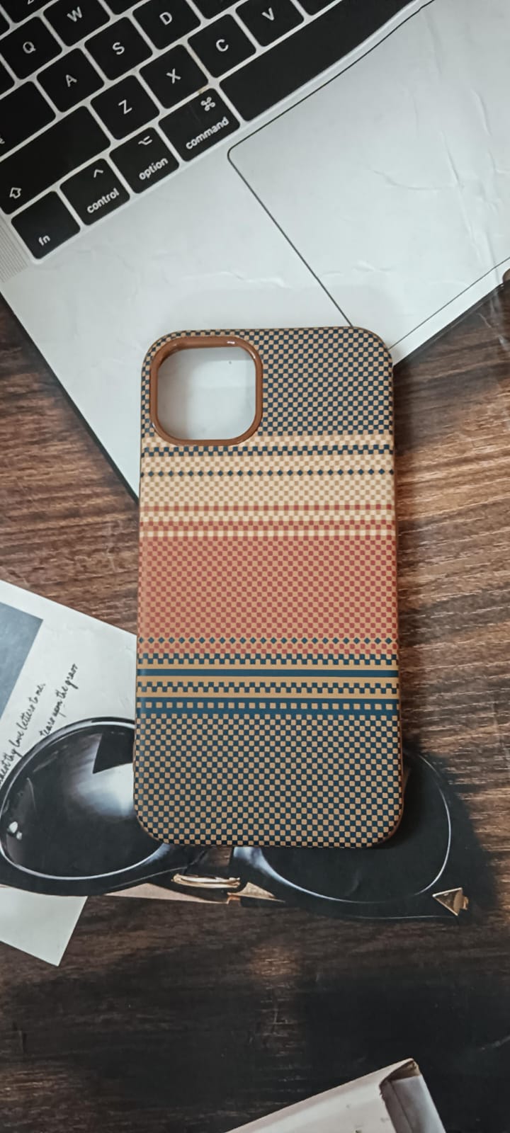 Premium Shockproof Hard Back Case Cover - Brown