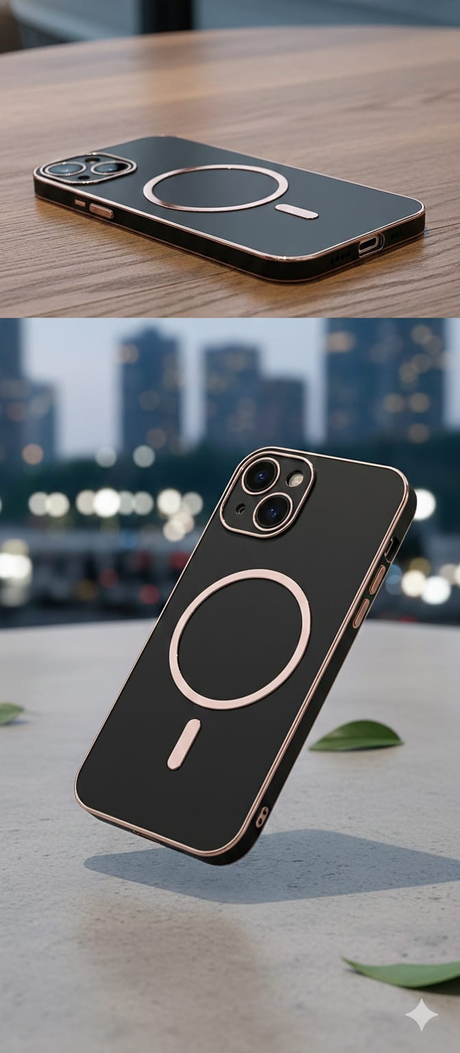 Premium Camera Lens Protection Magsafe Mobile Cover