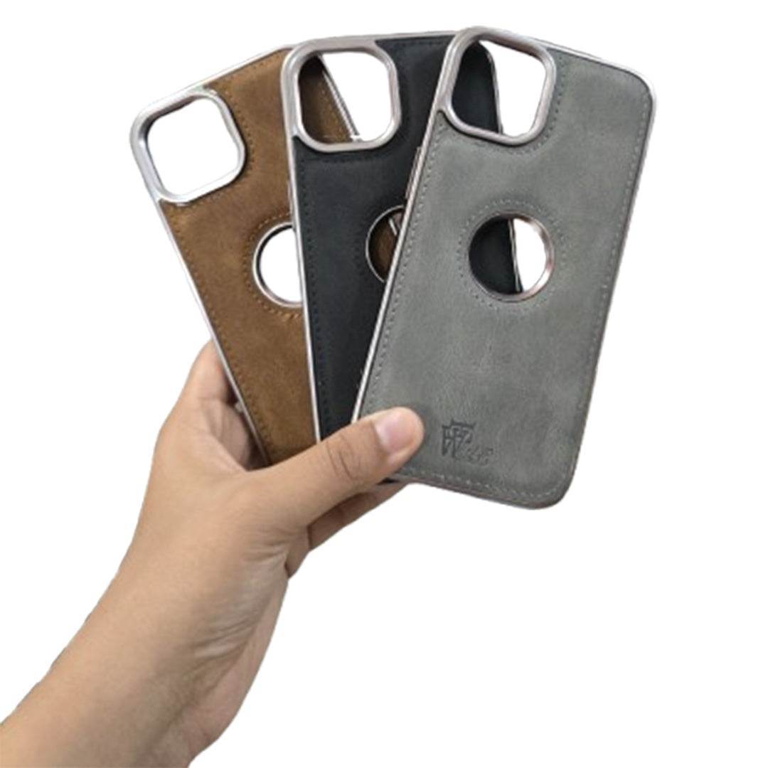 Premium Leather Mobile Back Case Cover - Guleel