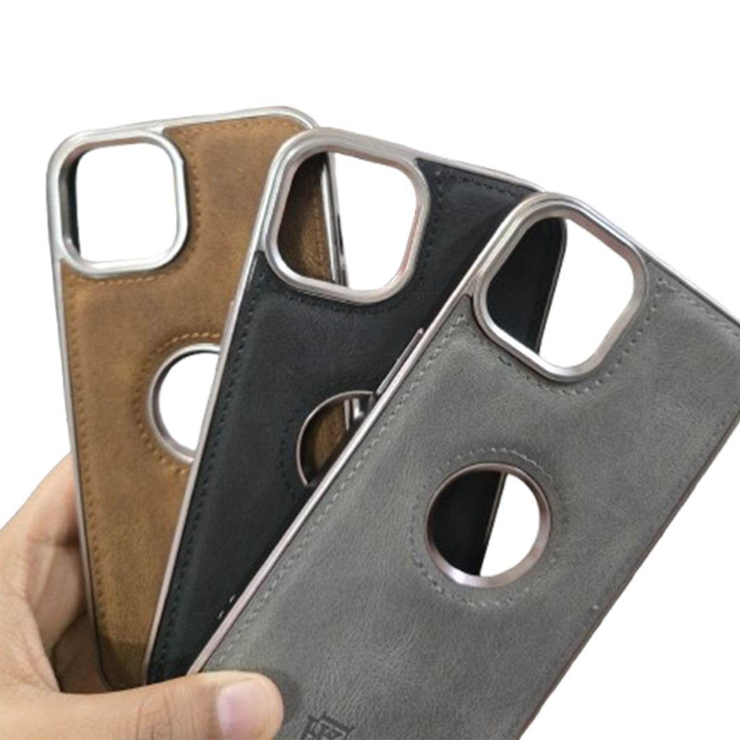 Premium Leather Mobile Back Case Cover - Guleel