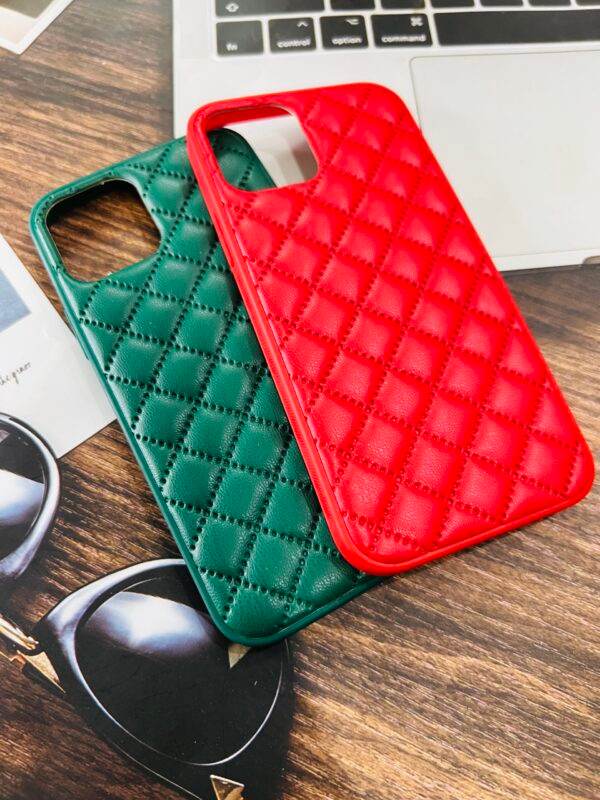 Premium Cushion Silicone Back Case Cover - Dark Green - Guleel