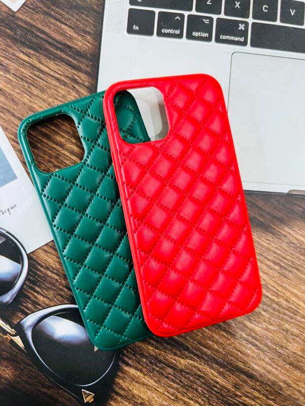 Premium Cushion Silicone Back Case Cover - Dark Green - Guleel