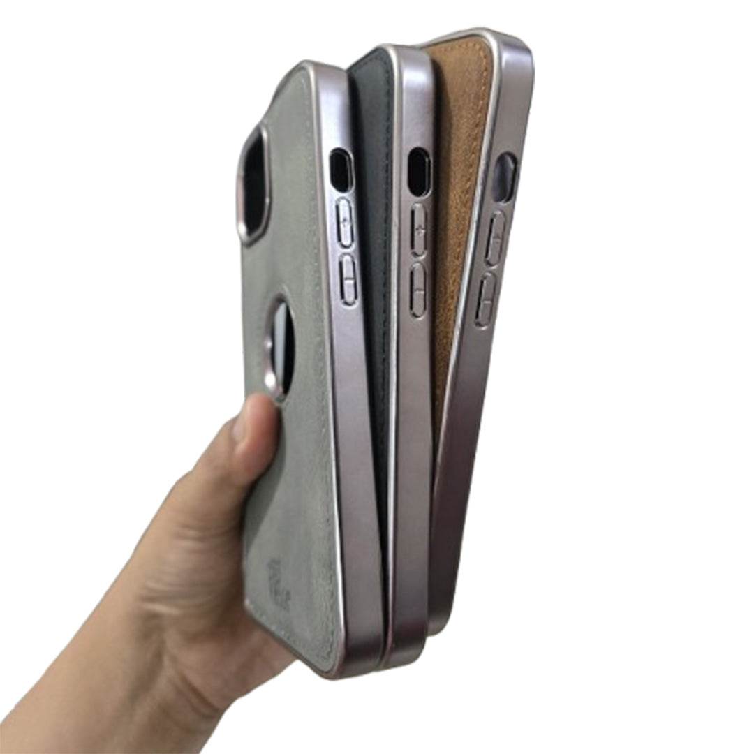 Premium Leather Mobile Back Case Cover - Guleel