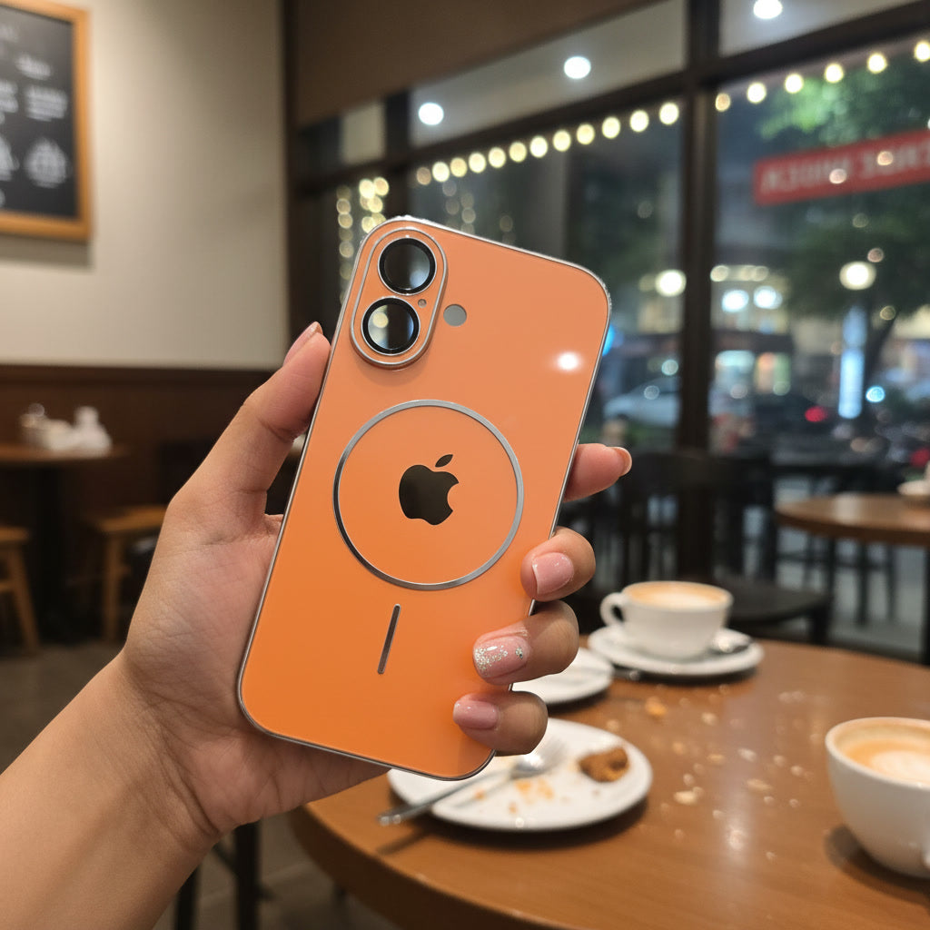 Premium Camera Lens Protection Magsafe Mobile Cover