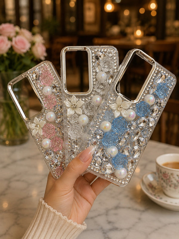 Cute Glitter Rhinestone Cover