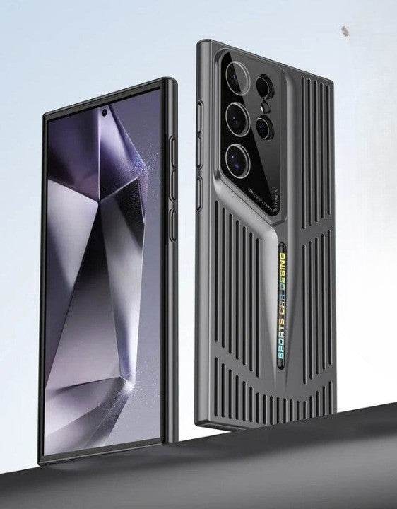 Galaxy S24 Ultra High Quality Heat Dissipating Case Cover - Black - Guleel