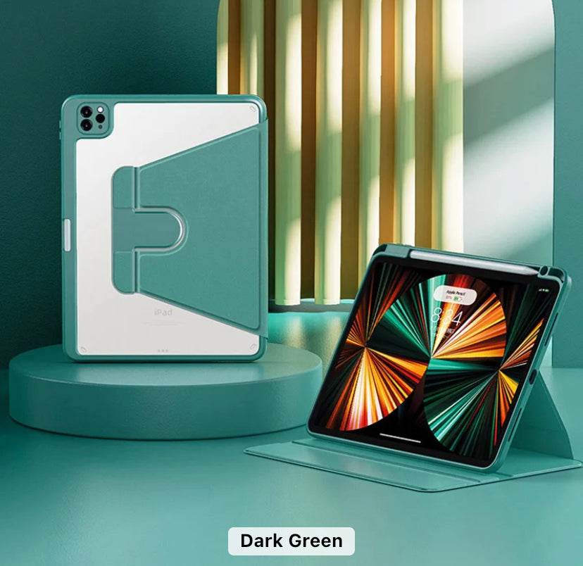 Rotatory Flip Stand Case Cover - Guleel