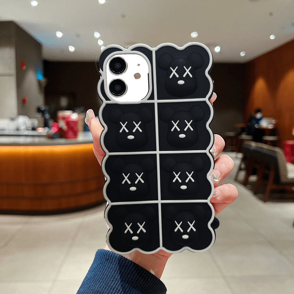 iPhone 11 Premium Shockproof Silicon Case - Black - Guleel