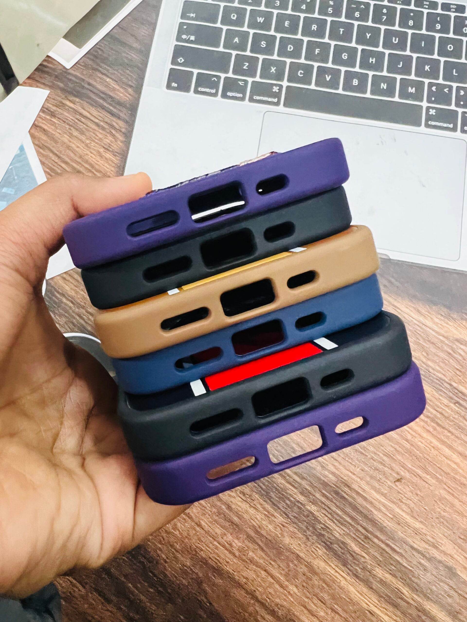 iPhone 14 Pro Premium Santa Barbara Polo Series Leather Cover – Black - Guleel