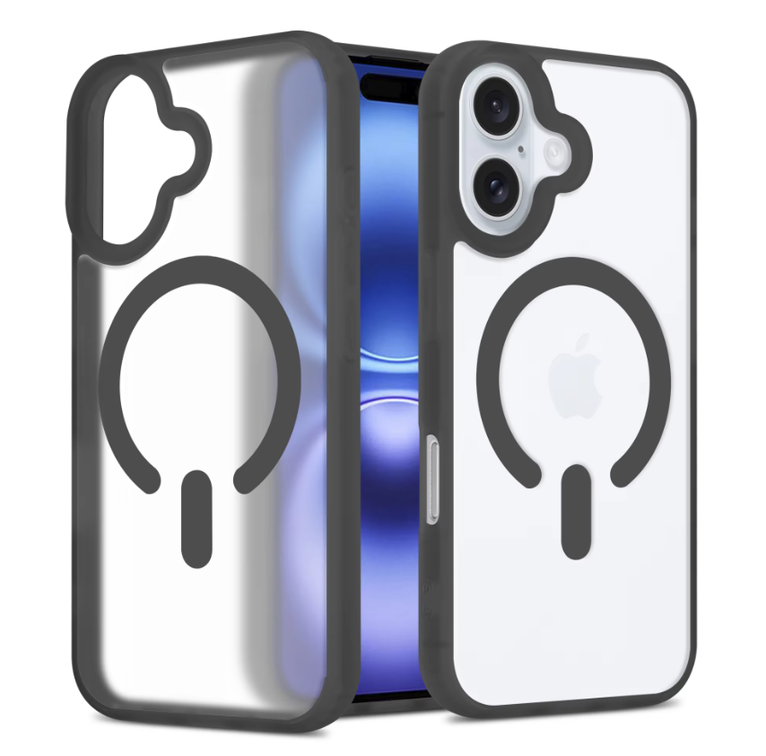 iPhone 16 Premium Shock Proof Matte MagSafe Case