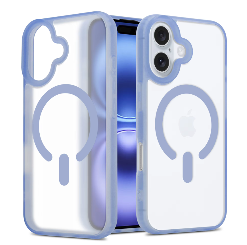 iPhone 16 Premium Shock Proof Matte MagSafe Case