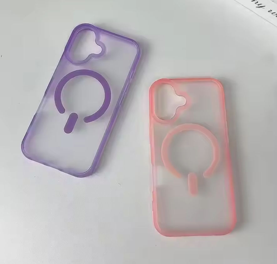 iPhone 16 Premium Shock Proof Matte MagSafe Case