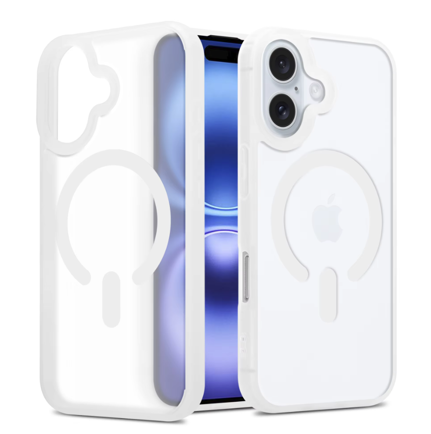 iPhone 16 Premium Shock Proof Matte MagSafe Case