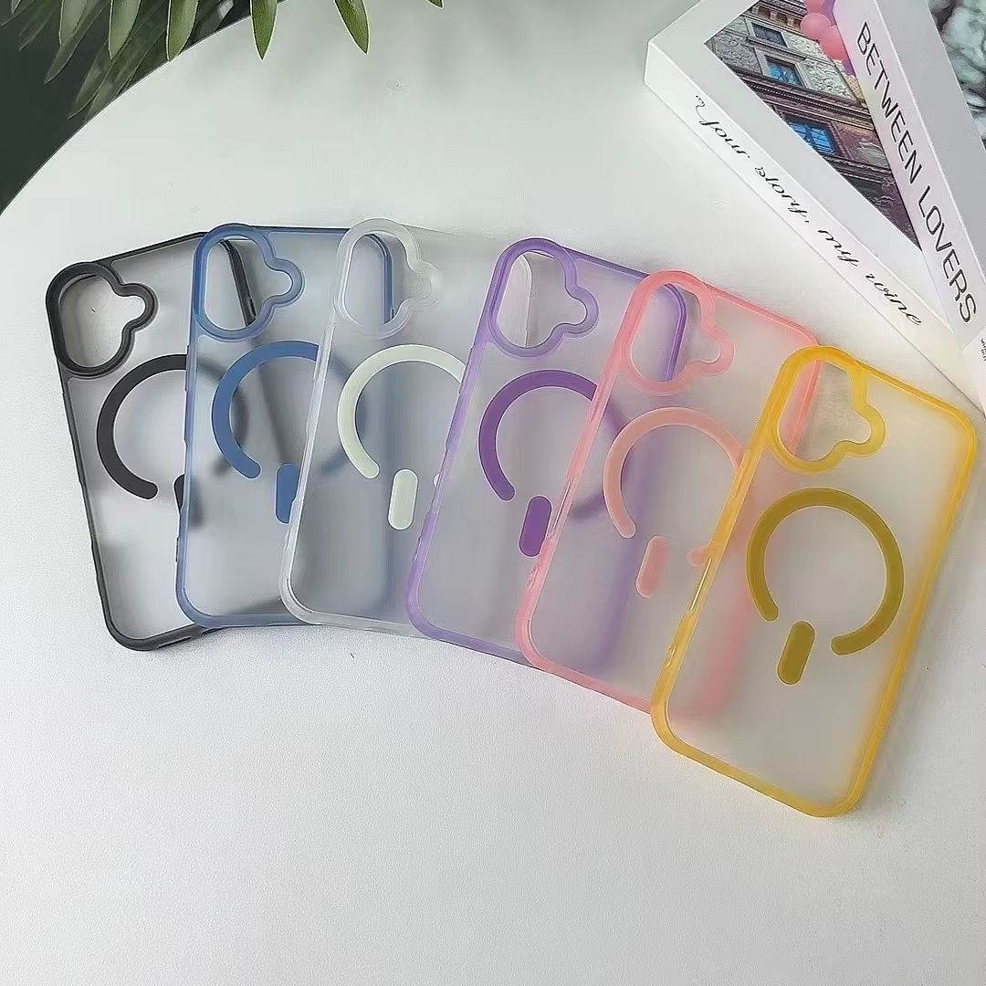 iPhone 16 Premium Shock Proof Matte MagSafe Case - Guleel