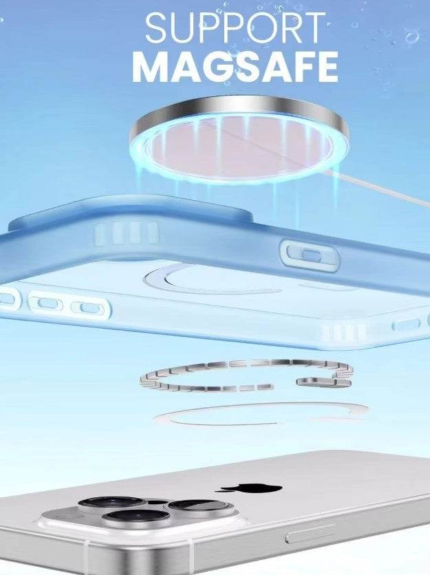 iPhone 16 Premium Shock Proof Matte MagSafe Case - Guleel