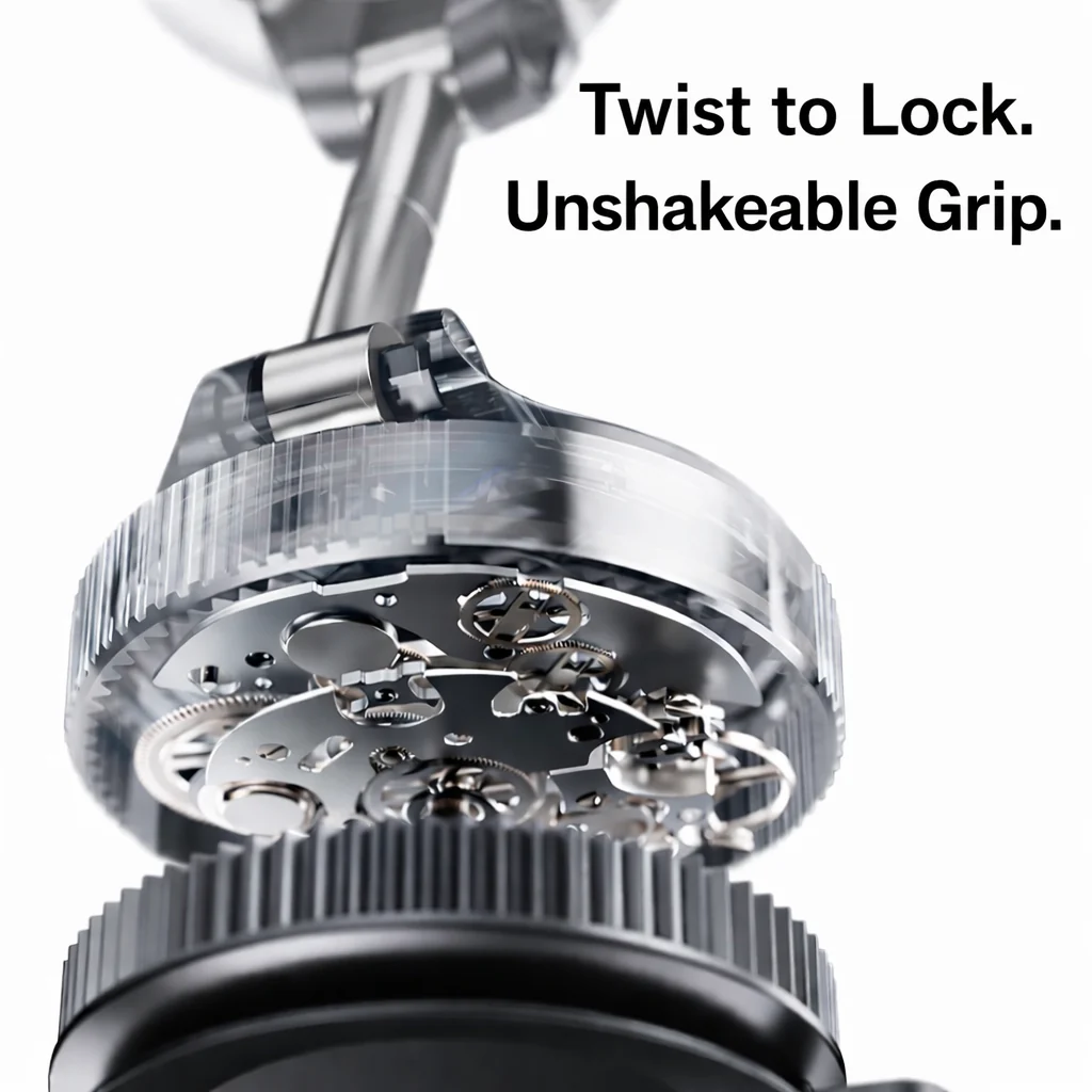 Magnetic Phone Holder with 360° Rotation