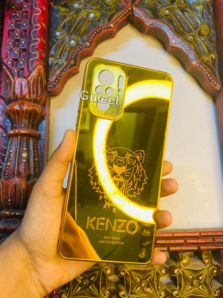 Premium Gold Plated Mirror Finish Case Cover - Kenzo - Guleel