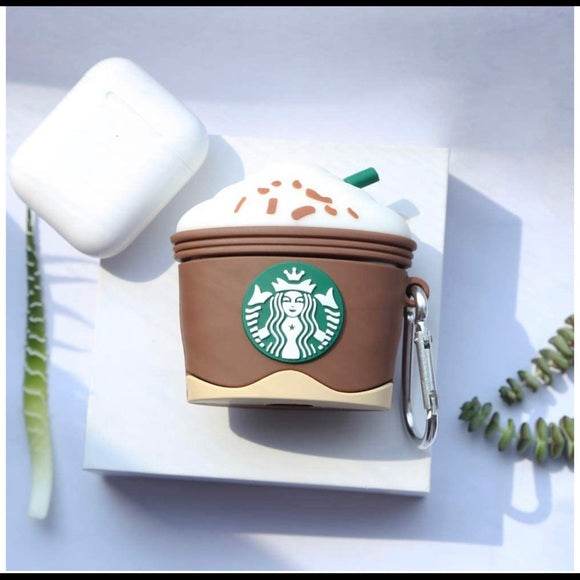Airpod's Pro Cute Silicone Protective Starbucks Cartoon Case - Guleel