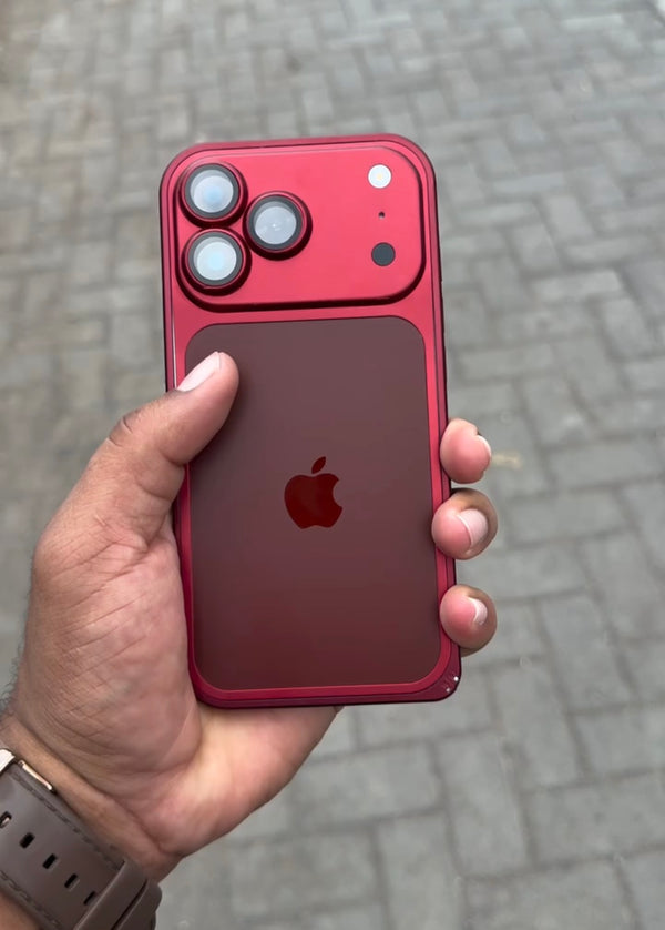 Metal Bumper Converter Case to iPhone 18 Pro & iPhone 18 Pro Max & iPhone 17 Pro & iPhone 17 Pro Max