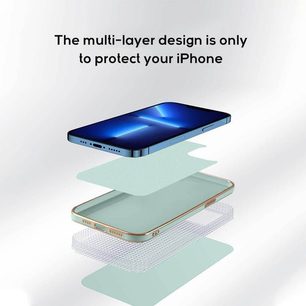 Premium Silicon Case Cover - Mint Green - Guleel