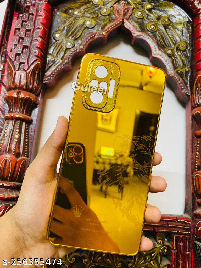 Premium Gold Plated Back Case Cover - Lion Right - Guleel