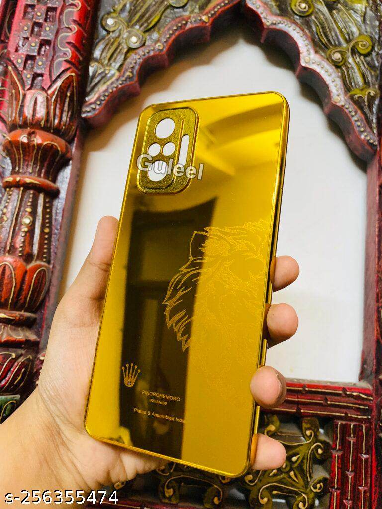Premium Gold Plated Back Case Cover - Lion Right - Guleel