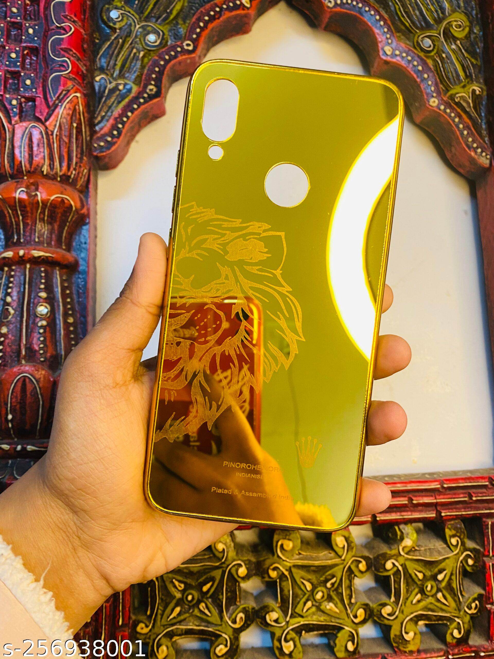 Gold Plated Back Case Cover - Lion Left - Guleel
