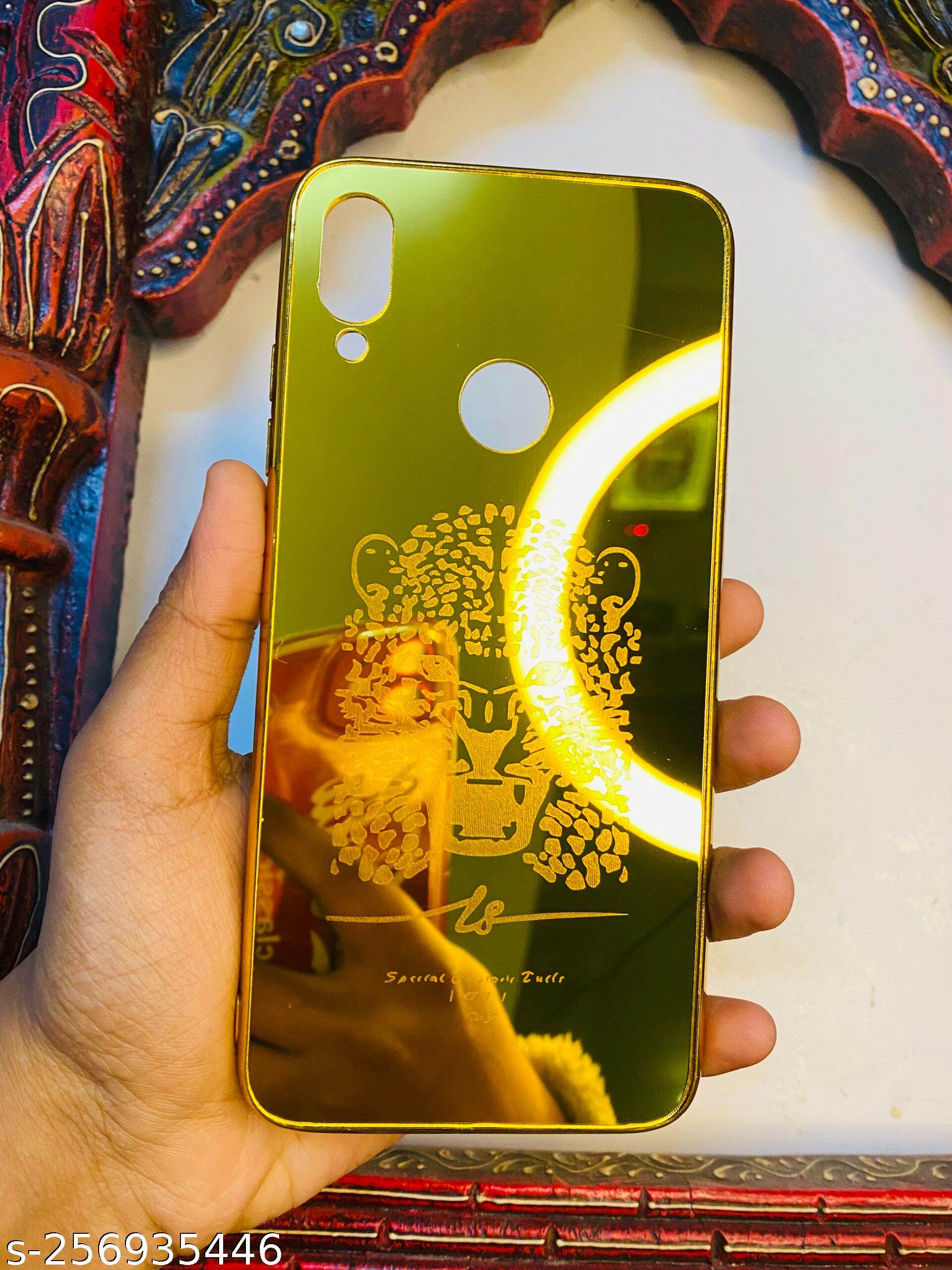 Gold Plated Back Case Cover - Tiger New Design - Guleel