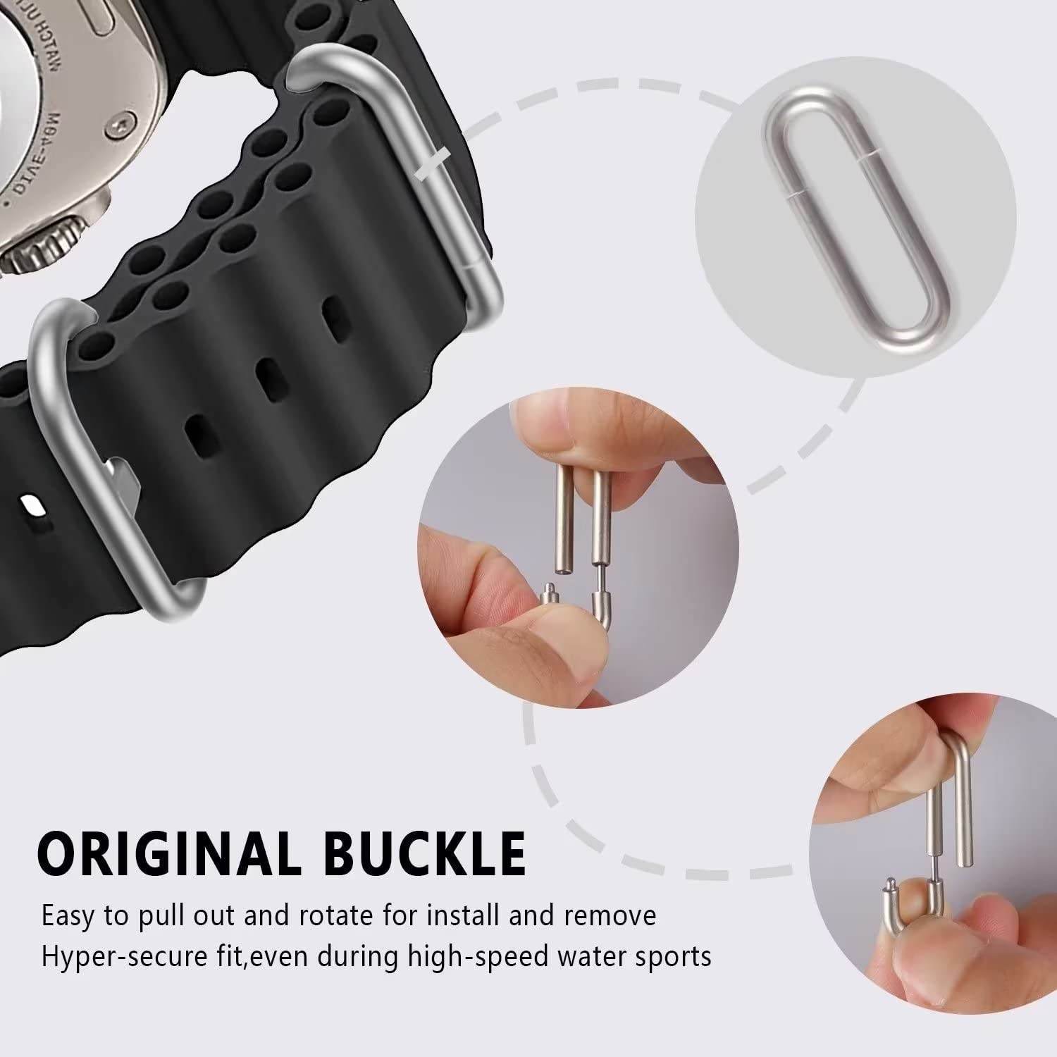 Ocean Band Apple Watch Strap - Guleel