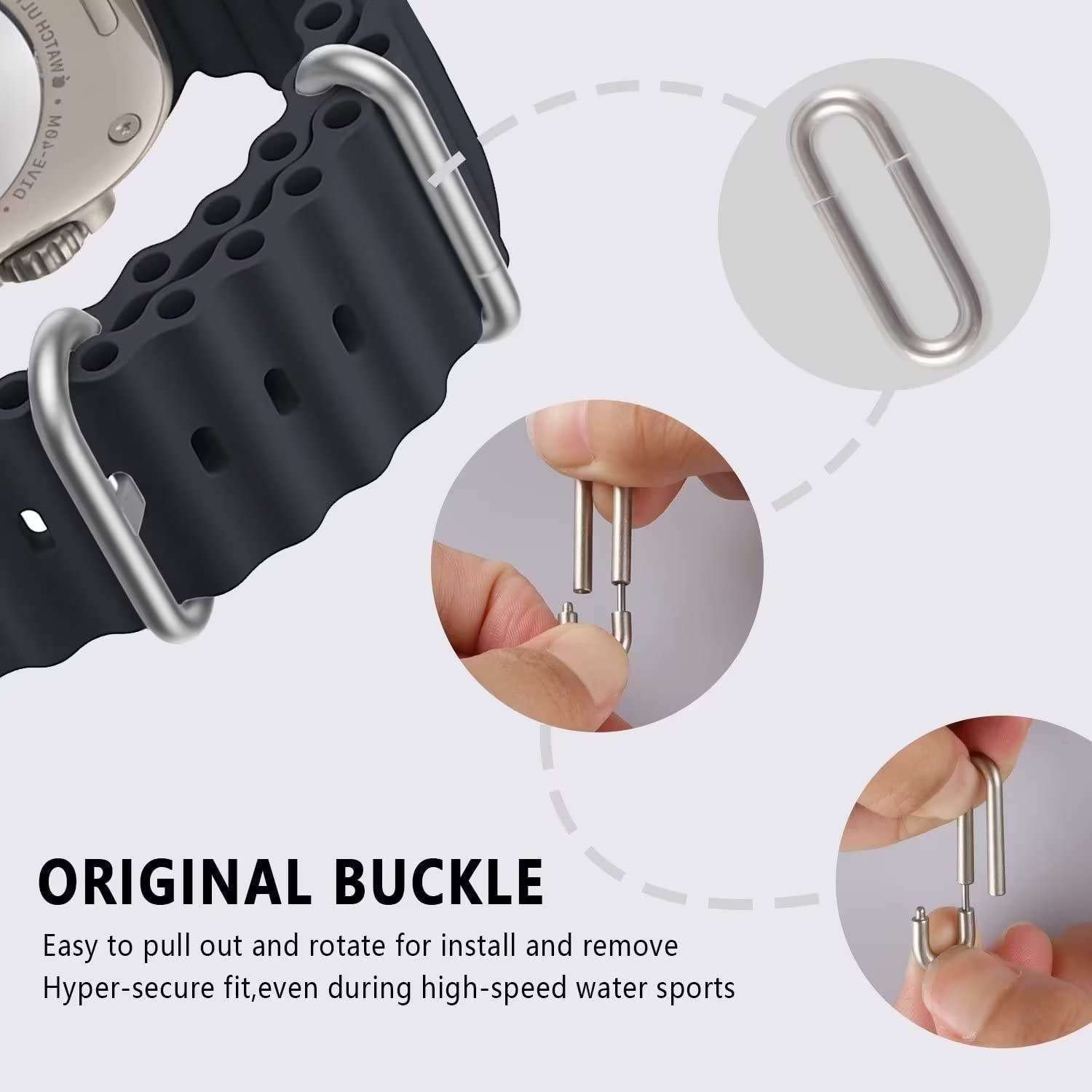 Ocean Band Apple Watch Strap - Guleel