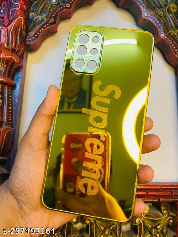 Premium Gold Plated Back Case Cover - Supreme - Guleel